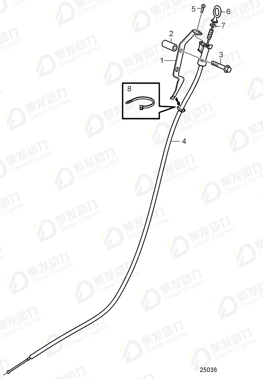 volvo penta O-ring 969198 Drawing volvo penta O-ring 969198 Drawing